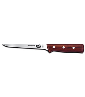 Forshner 6 IN Rosewood Boning Knife (Narrow, Straight Stiff)